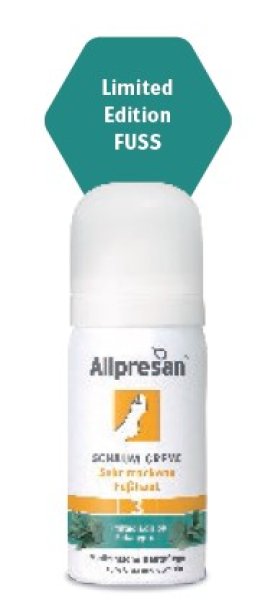 Allpresan Nr.3 m. Eukalyptus-Extrakt, FUSS Schaum-Creme (20 Stück je 35ml )